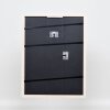 Telaio effetto legno profilo 2070 vetro antiriflesso 13x13 cm bianco