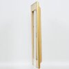 Cornice effetto barocco Profilo 31 oro 13x13 cm Vetro antiriflesso