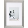 Walther cornice in alluminio ALULINE acciaio 30x40 cm con passepartout 20x27 cm