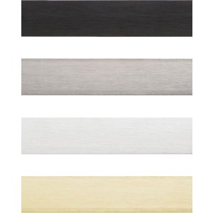 Cornice in alluminio ALULINE - 40x50 cm - argento
