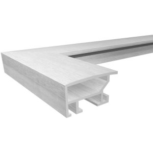 Cornice in alluminio ALULINE - 40x50 cm - argento