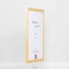Cornice in legno effetto profilo 2210 naturale 14,8x21 cm vetro antiriflesso