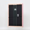 Telaio effetto legno profilo 89 viola 14,8x21 cm vetro antiriflesso