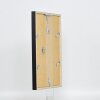 Telaio in legno effetto profilo 35 nero 14,8x21 cm vetro normale + distanziatore