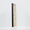 Telaio in legno effetto profilo 35 nero 14,8x21 cm vetro normale + distanziatore