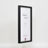 Telaio in legno effetto profilo 35 nero 14,8x21 cm vetro normale + distanziatore