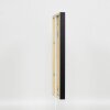 Telaio in legno effetto profilo 35 nero 14,8x21 cm vetro normale + distanziatore