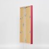 Cornice in legno effetto profilo 35 rosso 14,8x21 cm vetro normale + distanziatore