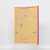 Cornice in legno effetto profilo 35 rosso 14,8x21 cm vetro normale + distanziatore