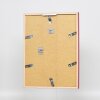 Cornice in legno effetto profilo 35 rosso 14,8x21 cm vetro normale + distanziatore