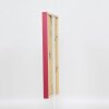 Cornice in legno effetto profilo 35 rosso 14,8x21 cm vetro normale + distanziatore