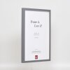Telaio effetto legno profilo 35 antracite 14,8x21 cm vetro normale + distanziatore