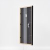 Cornice in legno effetto profilo 23 rosso 14,8x21 cm vetro museale