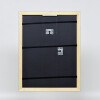Effetto cornice in legno Profilo 21 verde 14,8x21 cm Vetro Museo
