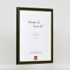 Effetto cornice in legno Profilo 21 verde 14,8x21 cm Vetro Museo