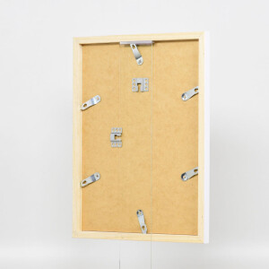 Telaio in legno Top Cube 15x20 cm bianco vetro normale