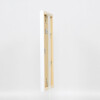Struttura in legno Top Cube 15x20 cm vetro acrilico bianco