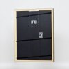 Effetto cornice in legno Profilo 38 grigio 15x20 cm Vetro Museo