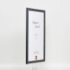 Effetto cornice in legno Profilo 38 grigio 15x20 cm Vetro Museo