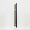 Effetto cornice in legno Profilo 38 grigio 15x20 cm Vetro Museo