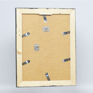 Cornice in legno massiccio effetto 2240 nero 15x20 cm Vetro acrilico