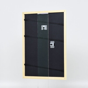Effetto cornice in legno Profilo 32 verde 18x24 cm Vetro normale