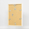 Struttura in legno Top Cube 18x24 cm vetro antiriflesso bianco