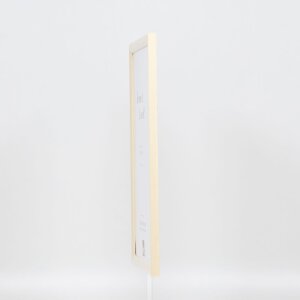 Effetto cornice in legno Profilo 89 bianco 18x24 cm Vetro acrilico