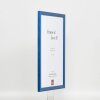Cornice in legno effetto profilo 89 blu 18x24 cm vetro acrilico