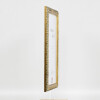 Cornice in legno effetto profilo 94 oro 18x24 cm vetro antiriflesso