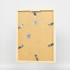 Cornice in legno Top Cube 18x24 cm vetro museale bianco