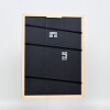 Effetto cornice in legno Profilo 32 marrone chiaro 18x24 cm Vetro Museo
