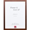 Cornice in legno effetto profilo 2210 marrone scuro 18x27 cm vetro antiriflesso