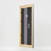 Cornice effetto legno profilo 94 argento 18x27 cm vetro antiriflesso