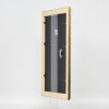 Effetto cornice in legno profilo 94 oro 18x27 cm vetro acrilico
