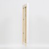 Cornice in legno massiccio effetto 2240 bianco 18x27 cm Vetro antiriflesso