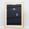 Cornice in legno effetto profilo 95 oro 18x27 cm vetro acrilico