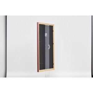 Effetto Telaio in legno Profilo 38 marrone 18x32 cm Vetro normale
