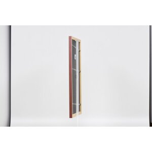Effetto Telaio in legno Profilo 38 marrone 18x32 cm Vetro normale