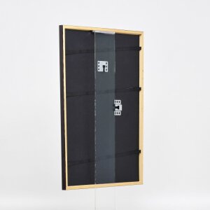Cornice in legno effetto profilo 23 marrone chiaro 18x32 cm vetro antiriflesso