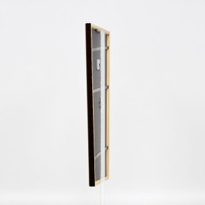 Cornice in legno effetto profilo 23 marrone chiaro 18x32 cm vetro antiriflesso