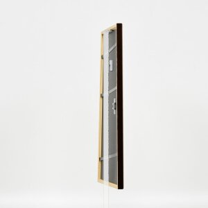 Cornice in legno effetto profilo 23 marrone chiaro 18x32 cm vetro antiriflesso