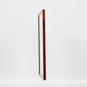 Effetto cornice in legno Profilo 89 marrone scuro 18x32 cm vetro normale