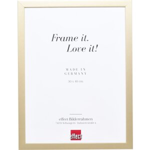 Telaio in legno Top Cube 18x32 cm oro Vetro antiriflesso