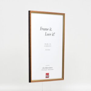 Cornice in legno effetto profilo 23 marrone chiaro 18x32 cm vetro acrilico