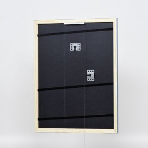 Telaio effetto legno profilo 89 blu 18x32 cm vetro acrilico