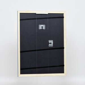 Telaio effetto legno profilo 89 blu 18x32 cm vetro acrilico