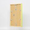Cornice in legno Top Cube 18x32 cm vetro museale verde