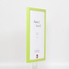 Cornice in legno Top Cube 18x32 cm vetro museale verde