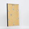 Effetto cornice in legno Profilo 33 nero 18x32 cm Vetro museo